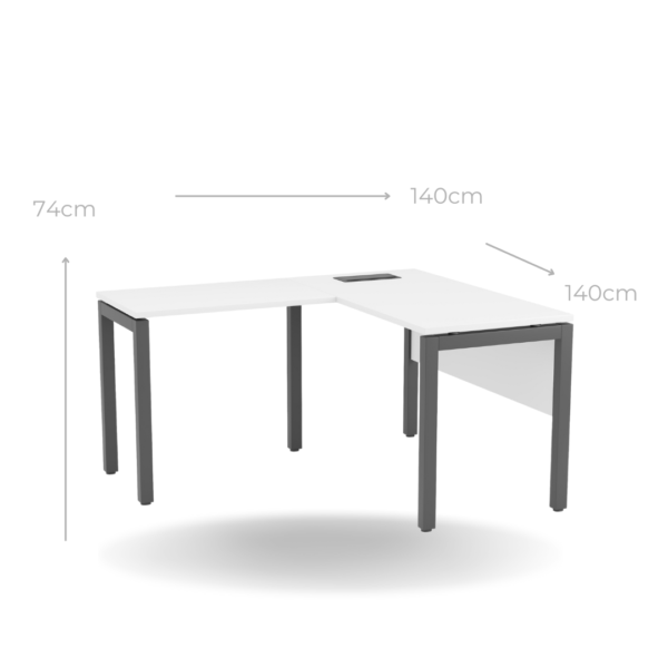 Mesa em L