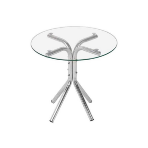 Mesa Redonda em Vidro